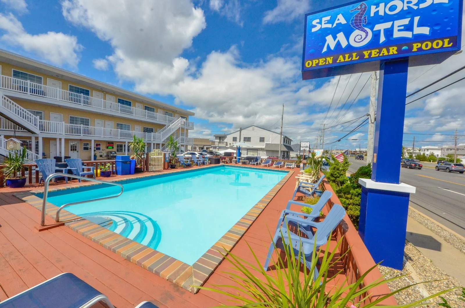 Sea Horse Motel Pool LBI